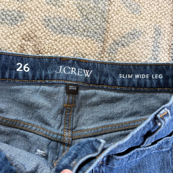 J.Crew Slim Wide Leg Jean - Picture 4 of 5